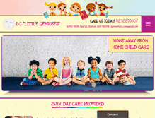 Tablet Screenshot of lgpreschool.com